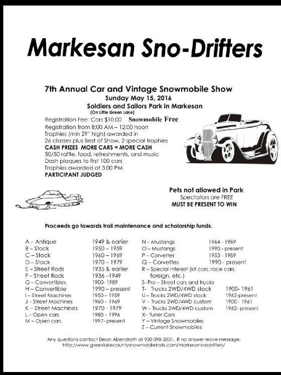 Sno drifters poker rally