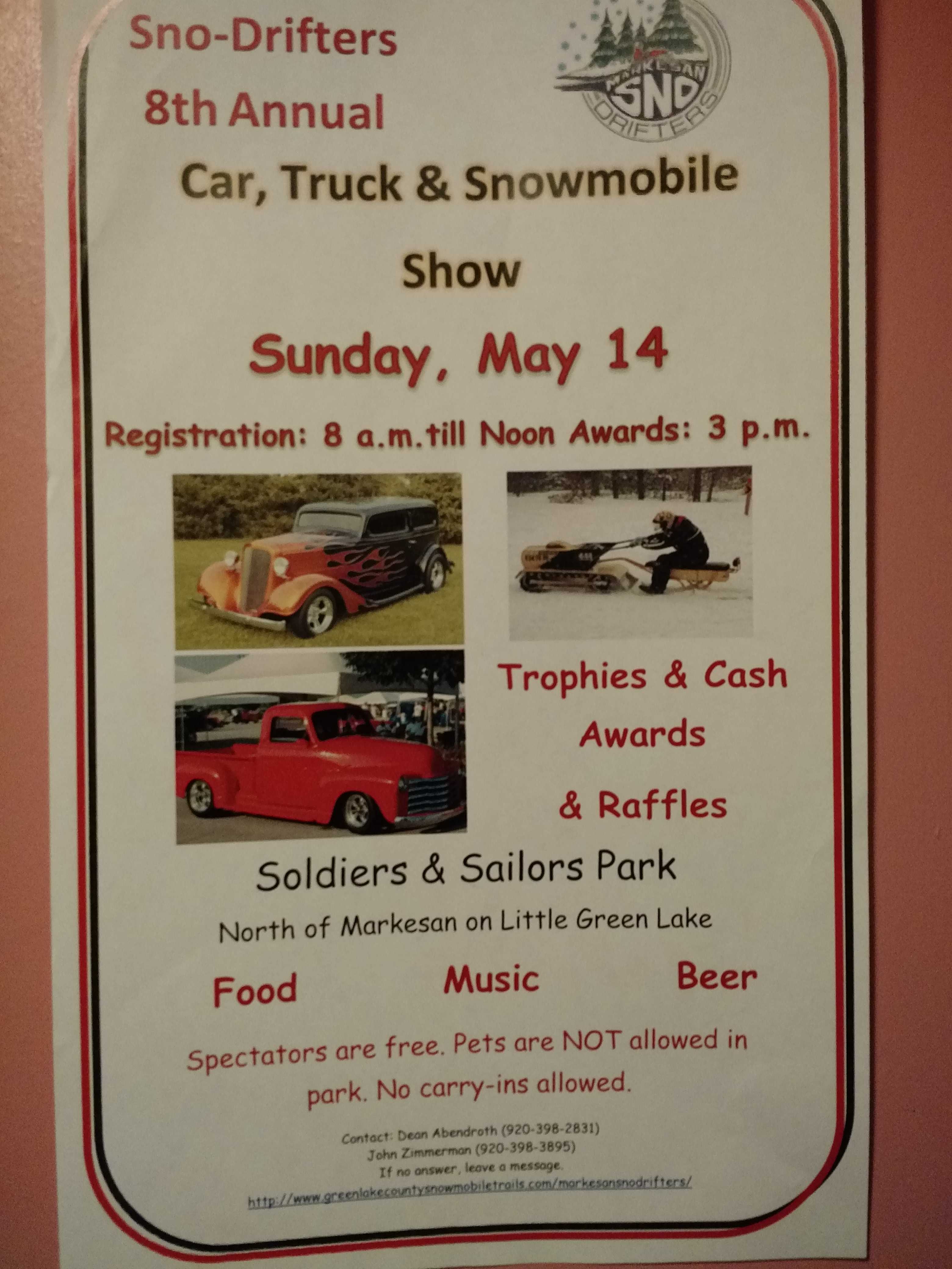 Sno drifters poker rally